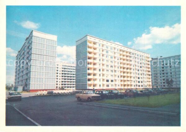 Riga Lettland Wohngebiet