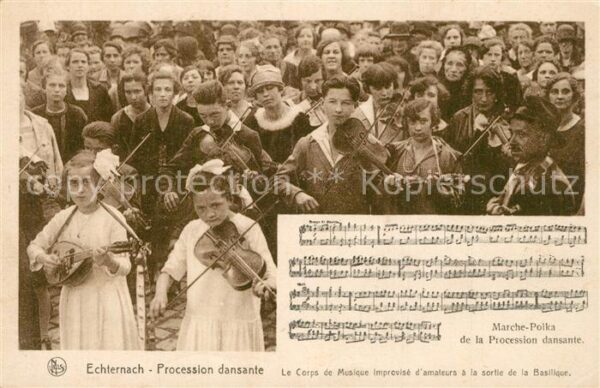 Echternach Procession dansante Le Corps de Musique