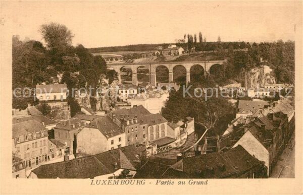 LUXEMBOURG  Luxemburg Partie au Grund