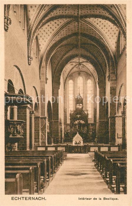 Echternach Interieur de la Basilique