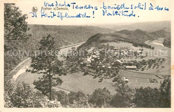 Frahan sur Semois Panorama