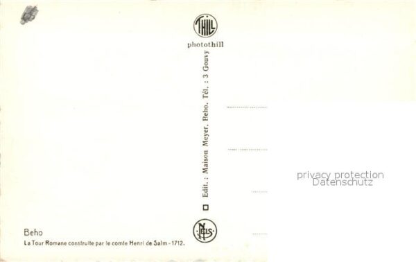 Beho La Tour Romane construite par le comte – Bild 2