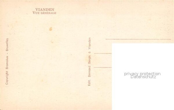 Vianden Vue generale – Bild 2