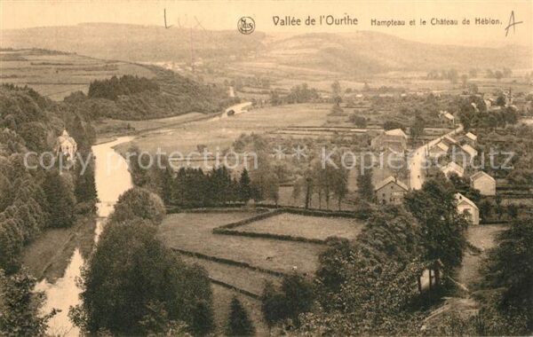 Ourthe Vallee de l’Ourthe Hampteau et le Chate
