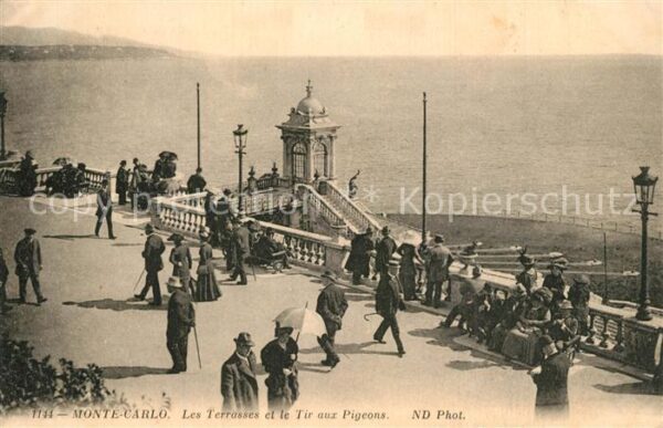 Monte-Carlo Les Terrasses et le Tir aux Pigeons