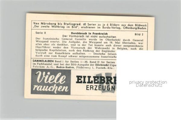 Militaria Deutschland WK2 Von N?rnberg bis Stalingrad Vormarsch E – Bild 2