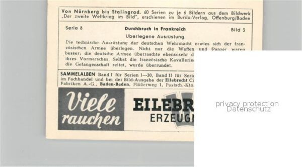 Militaria Deutschland WK2 Von N?rnberg bis Stalingrad Durchbruch – Bild 2