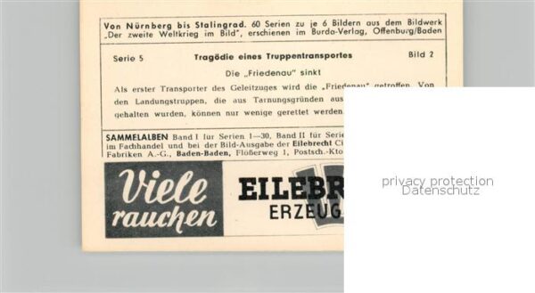 Militaria Deutschland WK2 Von N?rnberg bis Stalingrad Trag?die ei – Bild 2