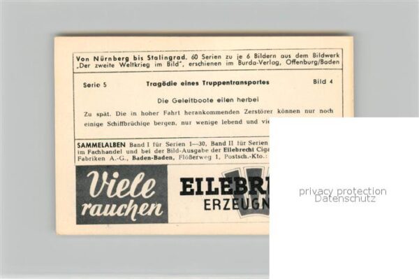 Militaria Deutschland WK2 Von N?rnberg bis Stalingrad Trag?die ei – Bild 2