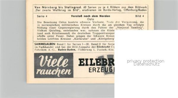 Militaria Deutschland WK2 Von N?rnberg bis Stalingrad Vorstoss na – Bild 2