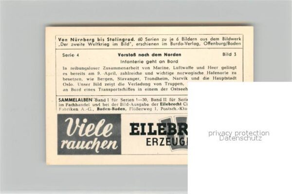 Militaria Deutschland WK2 Von N?rnberg bis Stalingrad Vorstoss na – Bild 2