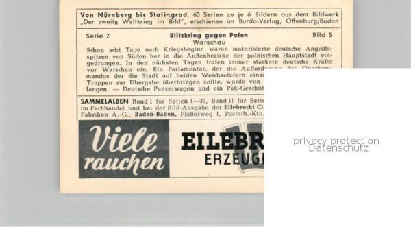 Militaria Deutschland WK2 Von N?rnberg bis Stalingrad Blitzkrieg – Bild 2