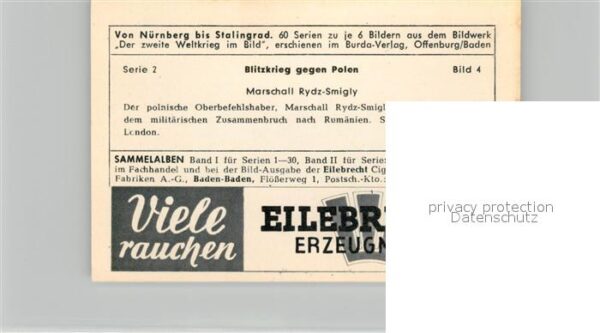Militaria Deutschland WK2 Von N?rnberg bis Stalingrad Blitzkrieg – Bild 2