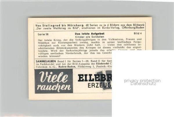 Militaria Deutschland WK2 Von Stalingrad bis N?rnberg Das letzte – Bild 2