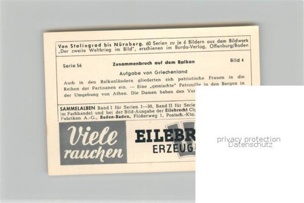 Militaria Deutschland WK2 Von Stalingrad bis N?rnberg Zusammenbru – Bild 2