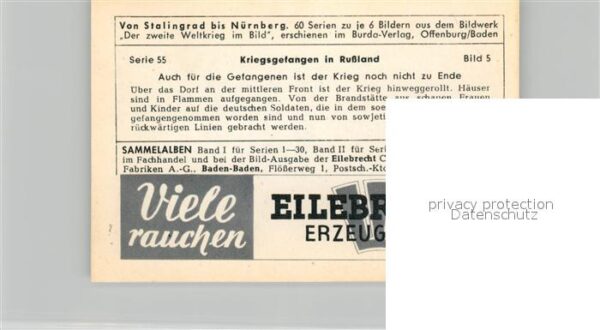 Militaria Deutschland WK2 Von Stalingrad bis N?rnberg Kriegsgefan – Bild 2