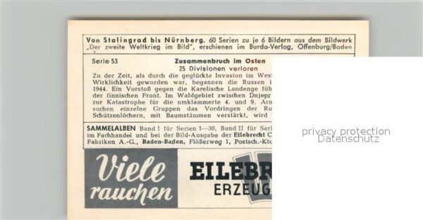 Militaria Deutschland WK2 Von Stalingrad bis N?rnberg Zusammenbru – Bild 2