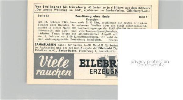 Militaria Deutschland WK2 Von Stalingrad bis N?rnberg Zerst?rung – Bild 2