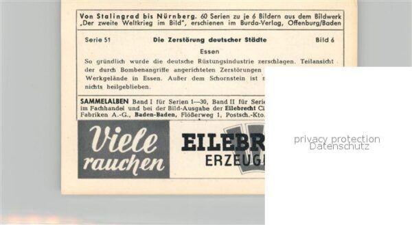 Militaria Deutschland WK2 Von Stalingrad bis N?rnberg Zerst?rung – Bild 2