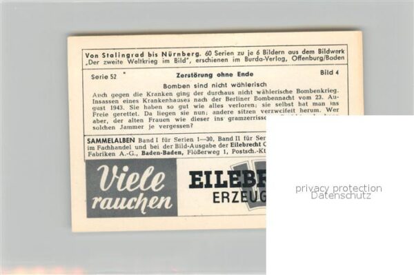 Militaria Deutschland WK2 Von Stalingrad bis N?rnberg Zerst?rung – Bild 2