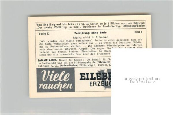 Militaria Deutschland WK2 Von Stalingrad bis N?rnberg Zerst?rung – Bild 2