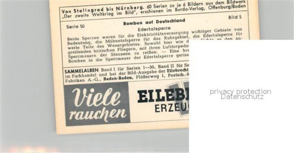 Militaria Deutschland WK2 Von Stalingrad bis N?rnberg Bomben auf – Bild 2