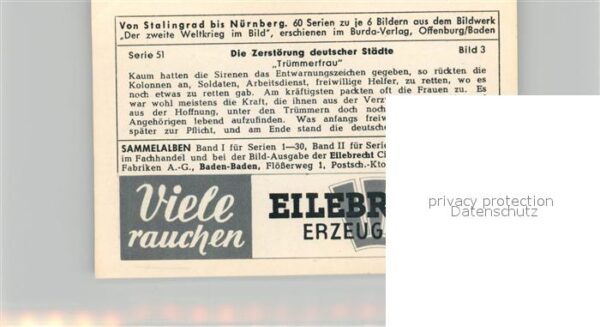 Militaria Deutschland WK2 Von Stalingrad bis N?rnberg Zerst?rung – Bild 2