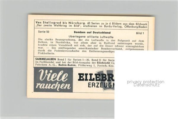 Militaria Deutschland WK2 Von Stalingrad bis N?rnberg Bomben auf – Bild 2