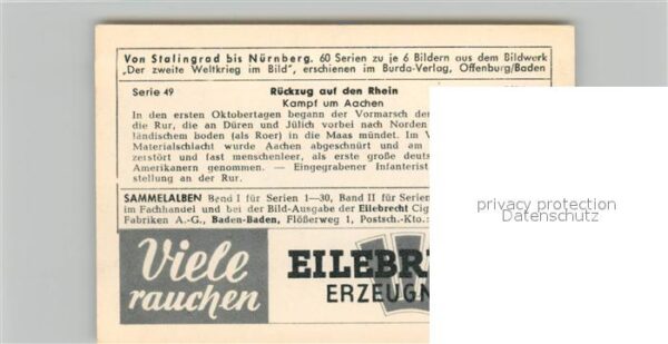 Militaria Deutschland WK2 Von Stalingrad bis N?rnberg R?ckzug auf – Bild 2