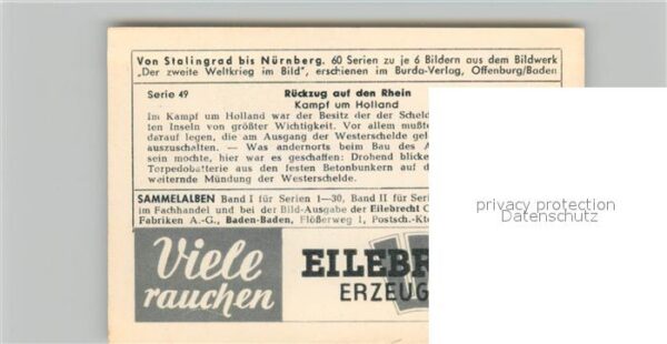 Militaria Deutschland WK2 Von Stalingrad bis N?rnberg R?ckzug auf – Bild 2