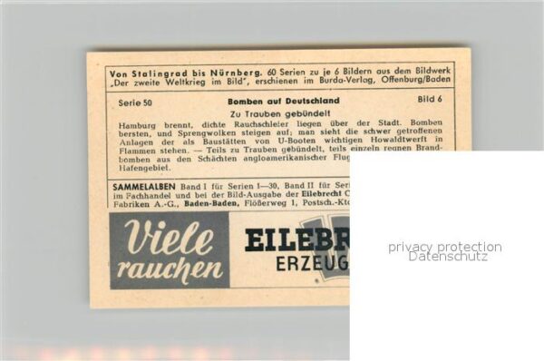 Militaria Deutschland WK2 Von Stalingrad bis N?rnberg Bomben auf – Bild 2