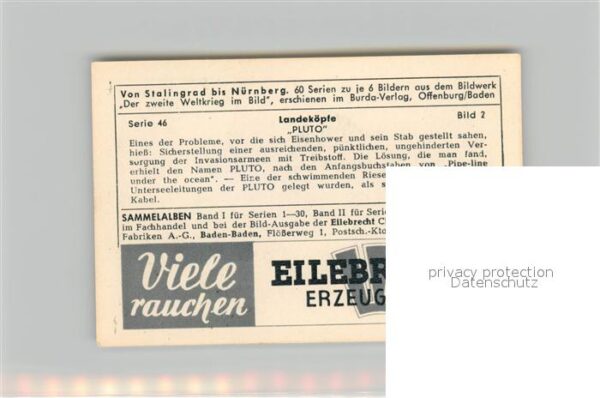 Militaria Deutschland WK2 Von Stalingrad bis N?rnberg Landek?pfe – Bild 2