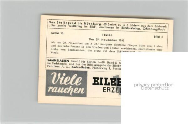 Militaria Deutschland WK2 Von Stalingrad bis N?rnberg Toulan 29. – Bild 2