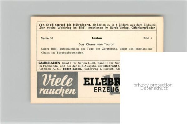 Militaria Deutschland WK2 Von Stalingrad bis N?rnberg Toulan Chao – Bild 2
