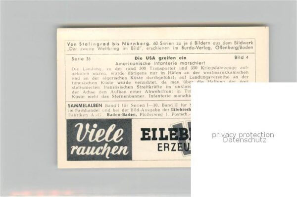Militaria Deutschland WK2 Von Stalingrad bis N?rnberg Die USA gre – Bild 2