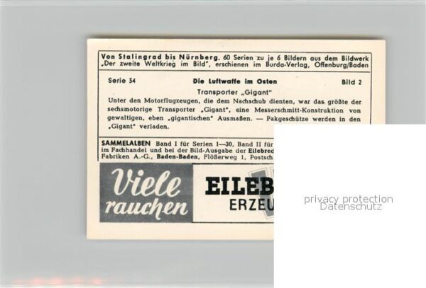Militaria Deutschland WK2 Von Stalingrad bis N?rnberg Die Luftwaf – Bild 2