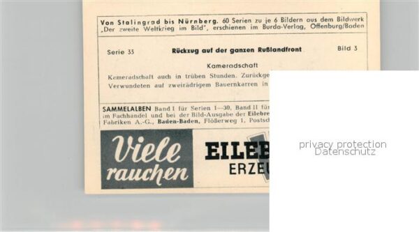 Militaria Deutschland WK2 Von Stalingrad bis N?rnberg R?ckzug auf – Bild 2