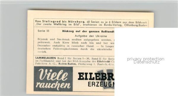 Militaria Deutschland WK2 Von Stalingrad bis N?rnberg R?ckzug auf – Bild 2