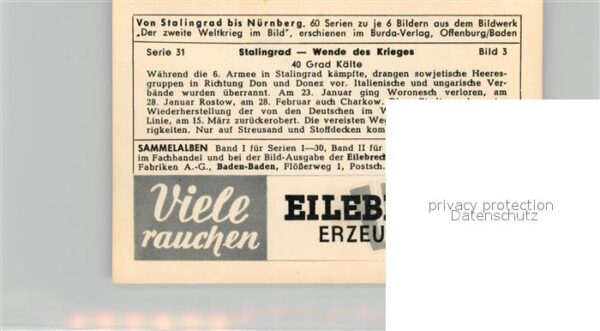 Militaria Deutschland WK2 Von Stalingrad bis N?rnberg Wende des K – Bild 2