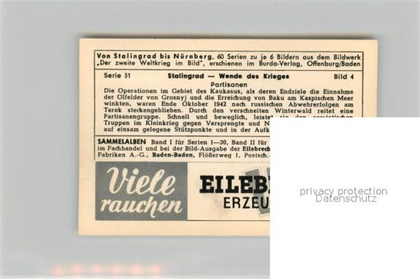 Militaria Deutschland WK2 Von Stalingrad bis N?rnberg Wende des K – Bild 2