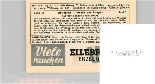 Militaria Deutschland WK2 Von Stalingrad bis N?rnberg Wende des K – Bild 2