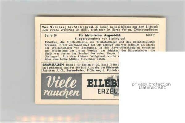 Militaria Deutschland WK2 Von Stalingrad bis N?rnberg Historische – Bild 2