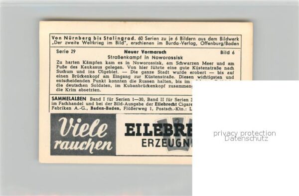 Militaria Deutschland WK2 Von Stalingrad bis N?rnberg Neuer Vorma – Bild 2