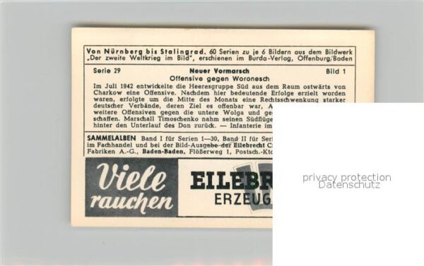 Militaria Deutschland WK2 Von N?rnberg bis Stalingrad Neuer Vorma – Bild 2