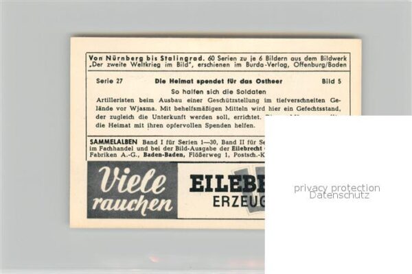 Militaria Deutschland WK1 Von N?rnberg bis Stalingrad Die Heimat – Bild 2