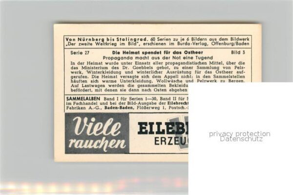 Militaria Deutschland WK2 Von N?rnberg bis Stalingrad Die Heimat – Bild 2