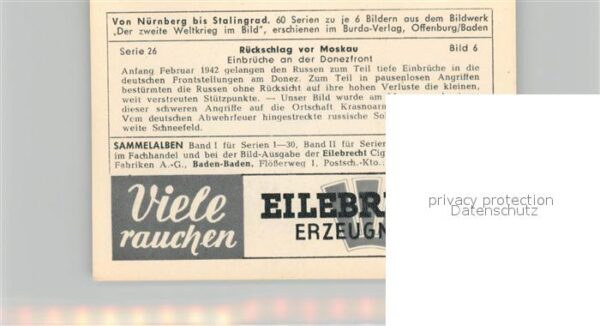 Militaria Deutschland WK2 Von N?rnberg bis Stalingrad R?ckschlag – Bild 2