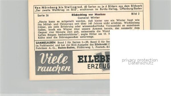Militaria Deutschland WK2 Von N?rnberg bis Stalingrad R?ckschlag – Bild 2