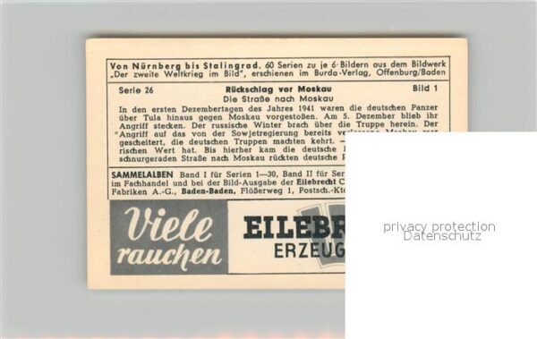 Militaria Deutschland WK2 Von N?rnberg bis Stalingrad R?ckschlag – Bild 2