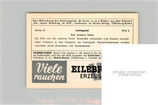 Militaria Deutschland WK2 Von N?rnberg bis Stalingrad Leningrad D – Bild 2